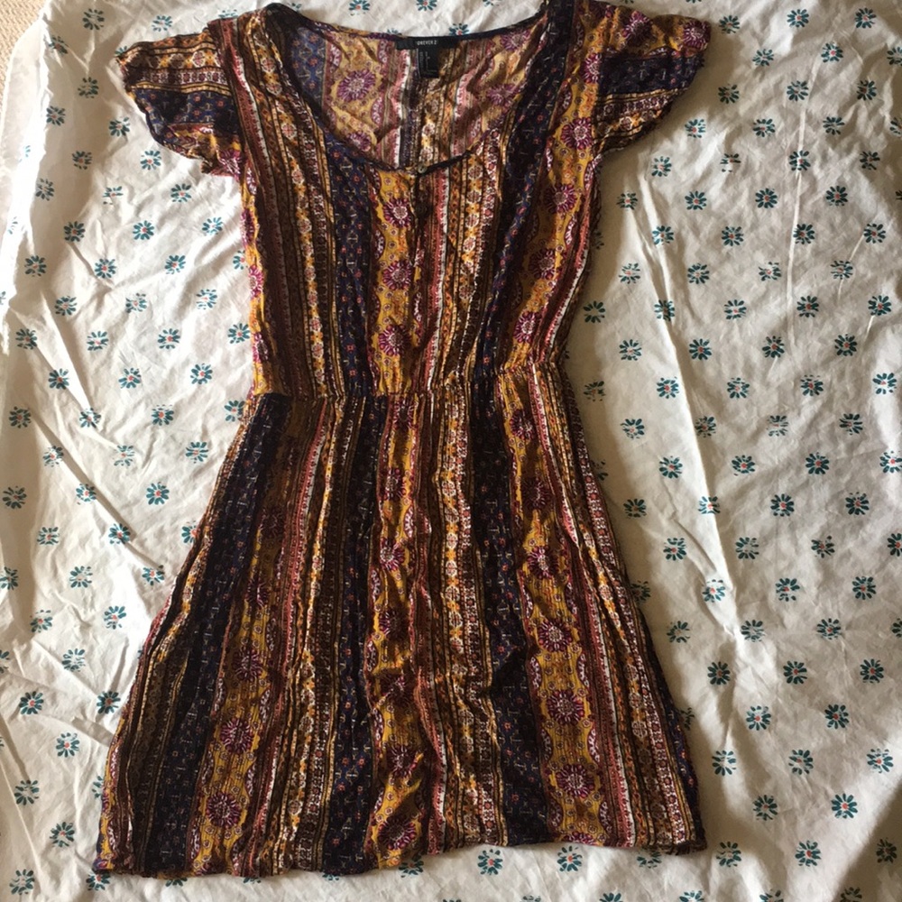 Printed summer dress